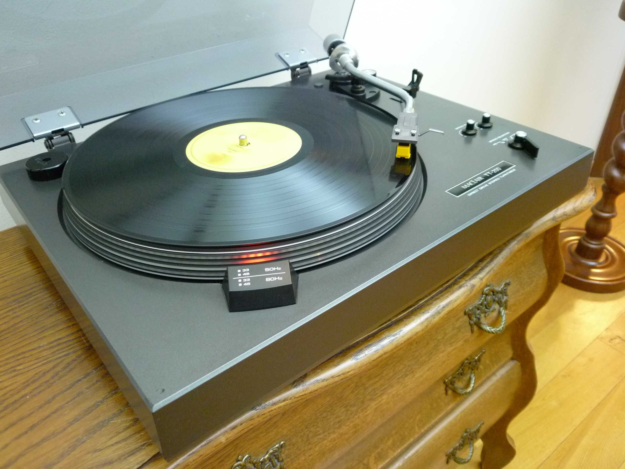 Gramofon MACLAIR TT-200 JAPAN Direct Drive st. idealny