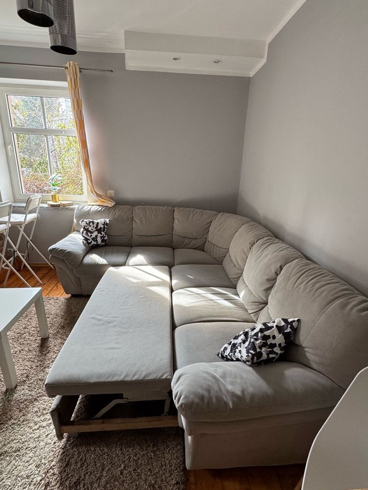 Naroznik sofa kanapa narozna z funkcja spania 2,65x2,15