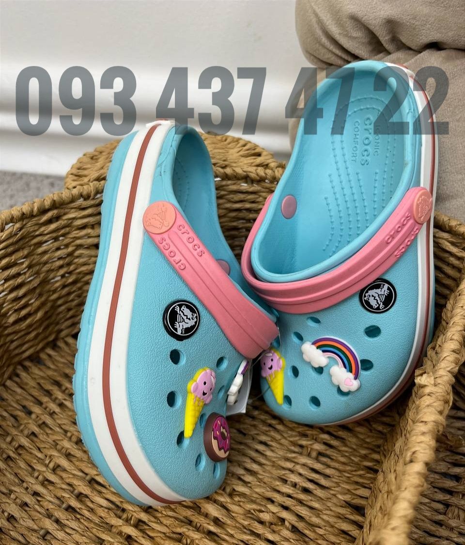 Дитячі Крокси Crocs Kids’ Crocband Clog для дівчаток та хлопчиків