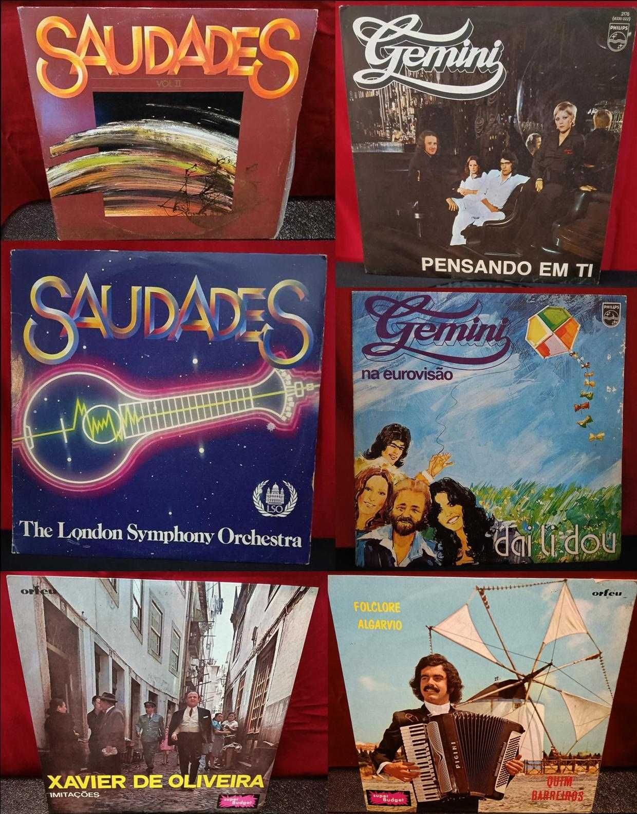 Vinil anos 60 e 70 musica Portuguesa