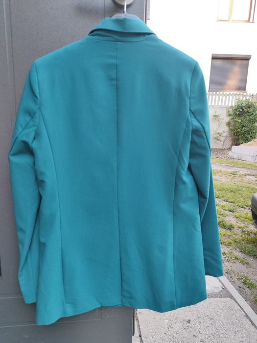 Garnitur turkusowy w stanie idealnym rozm. XS