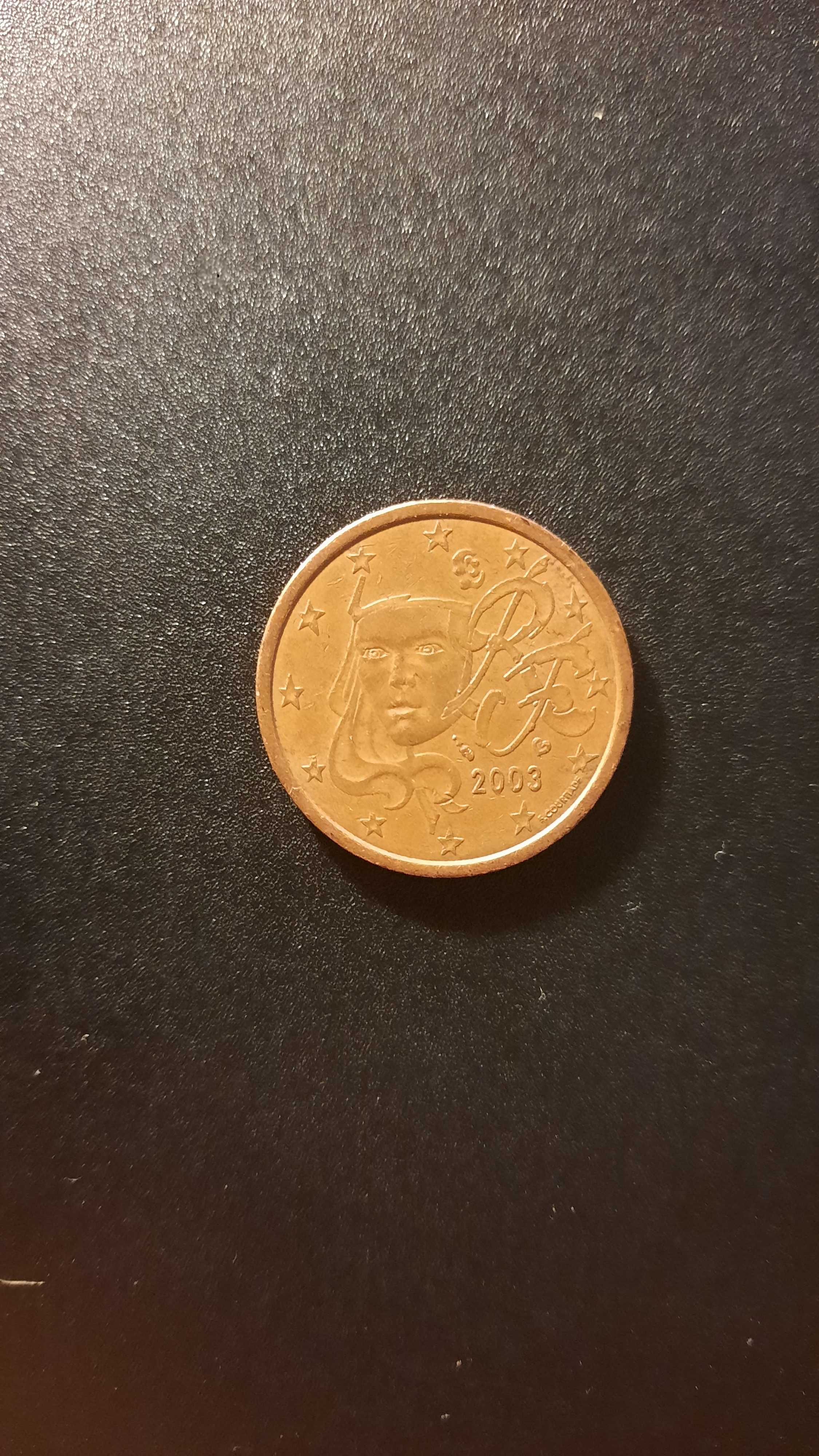 Moedas de 5 cêntimos