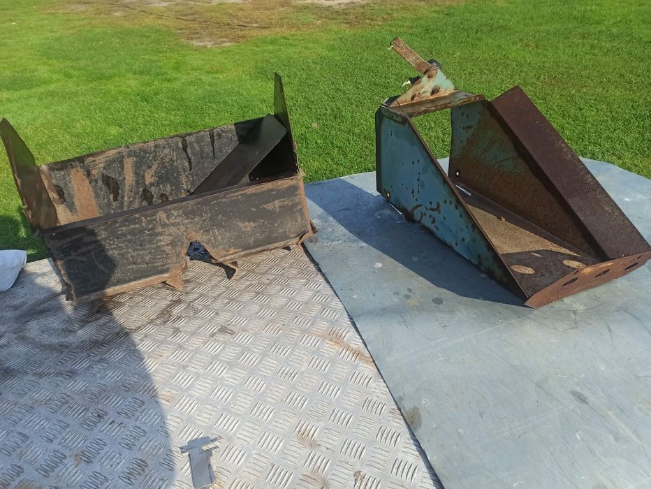 Rama z kołami kombajn Anna Wuhlmaus z644 podstawa przyczepy platforma