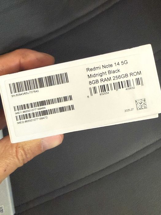 Telefon XIAOMI Redmi Note 14 5G 8/256GB - NOWY - Ascom ul Klasztorna