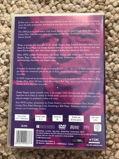 frank sinatra and friends   dvd   presley armstrong crosby  angel eyes