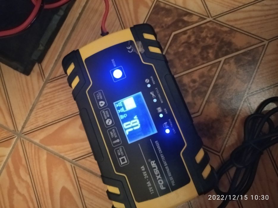 Зарядний 12/24в пристрій АКБ