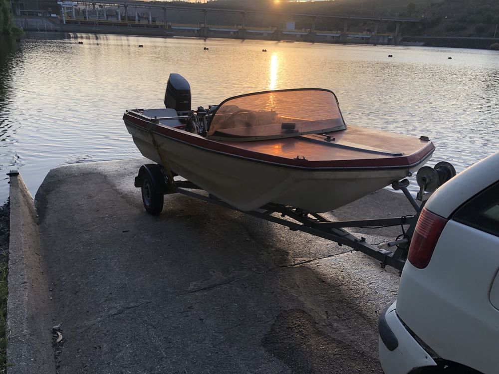 Barco motor yamaha 30cv