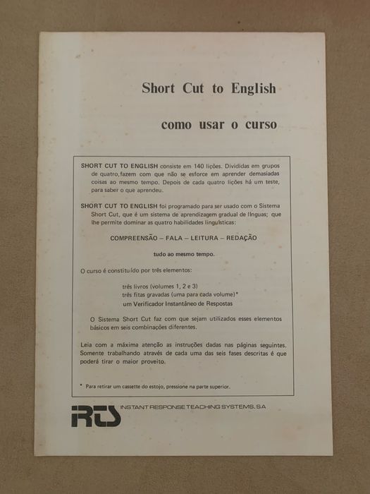 Short cut to English