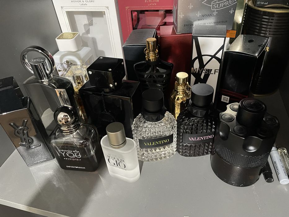 Rozbiorka perfum - armani montale lattafa itp