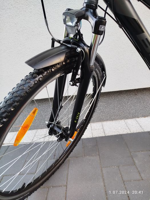 Rower damka trekking BULLS PULSAR CROSS STREET dynamo piasta 28" amor