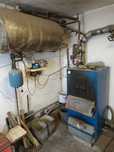 Piec kopciuch 40kW + 2 pompy + boiler 240l + zb. wyrównawczy