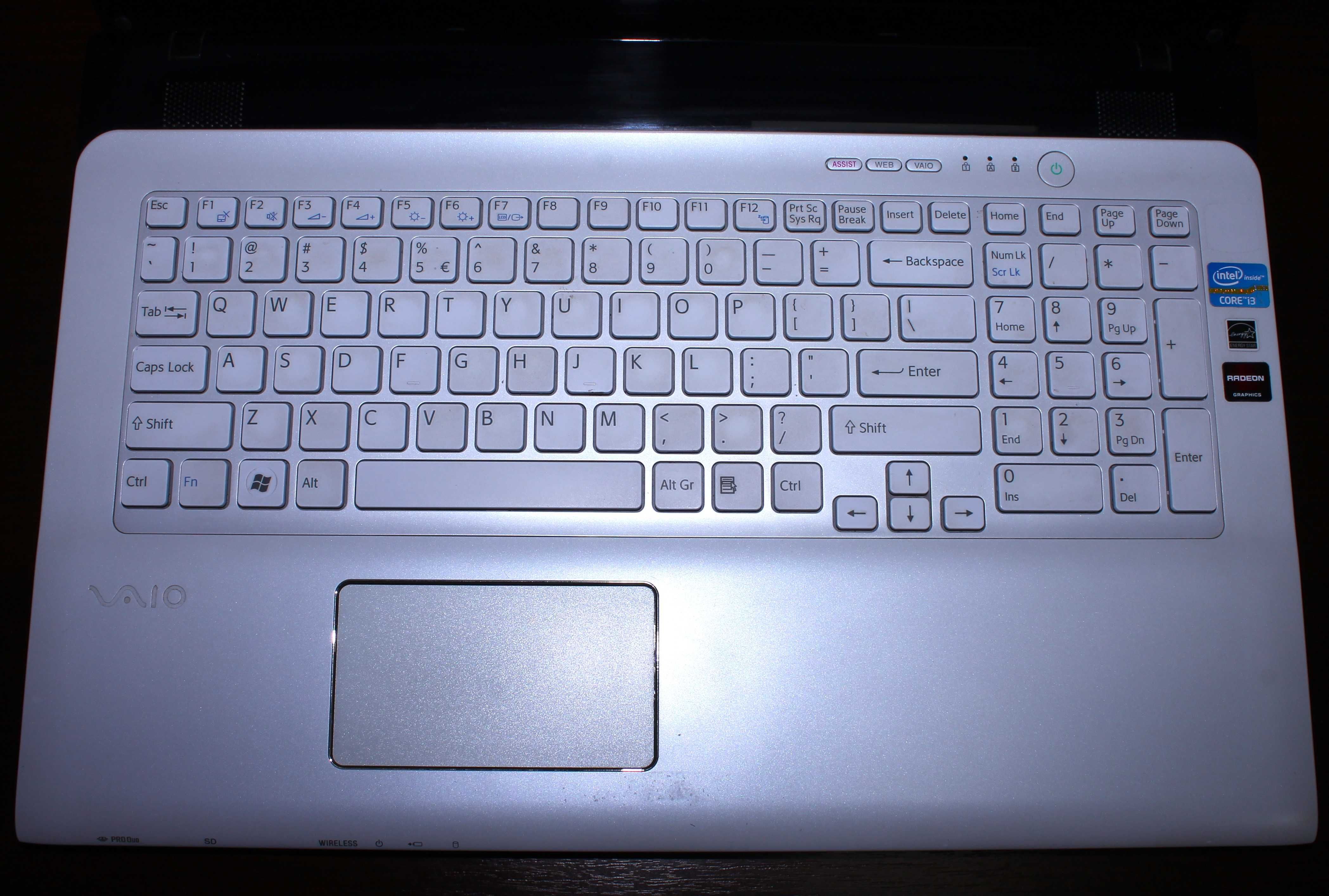 Notebook SONY - Vaio SVE 1711 K1EW