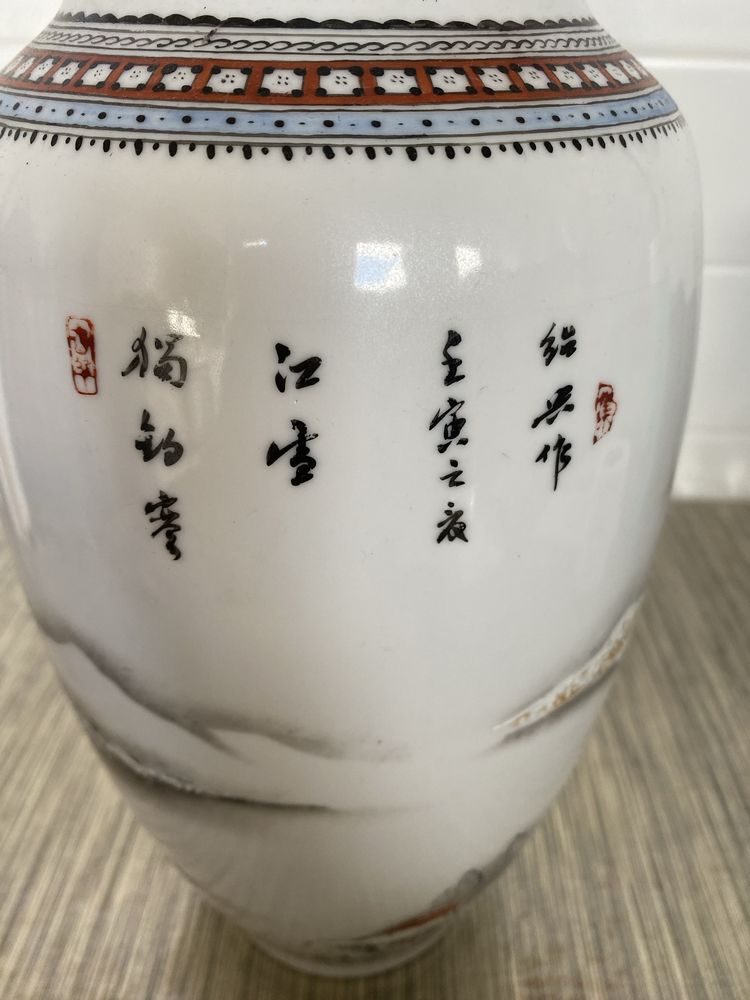 Vaso de cena de neve