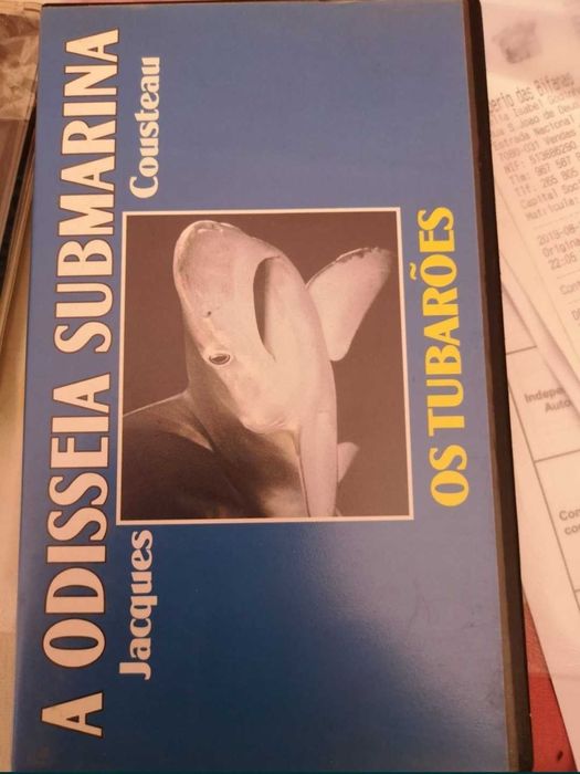 Cassetes VHS vida selvagem