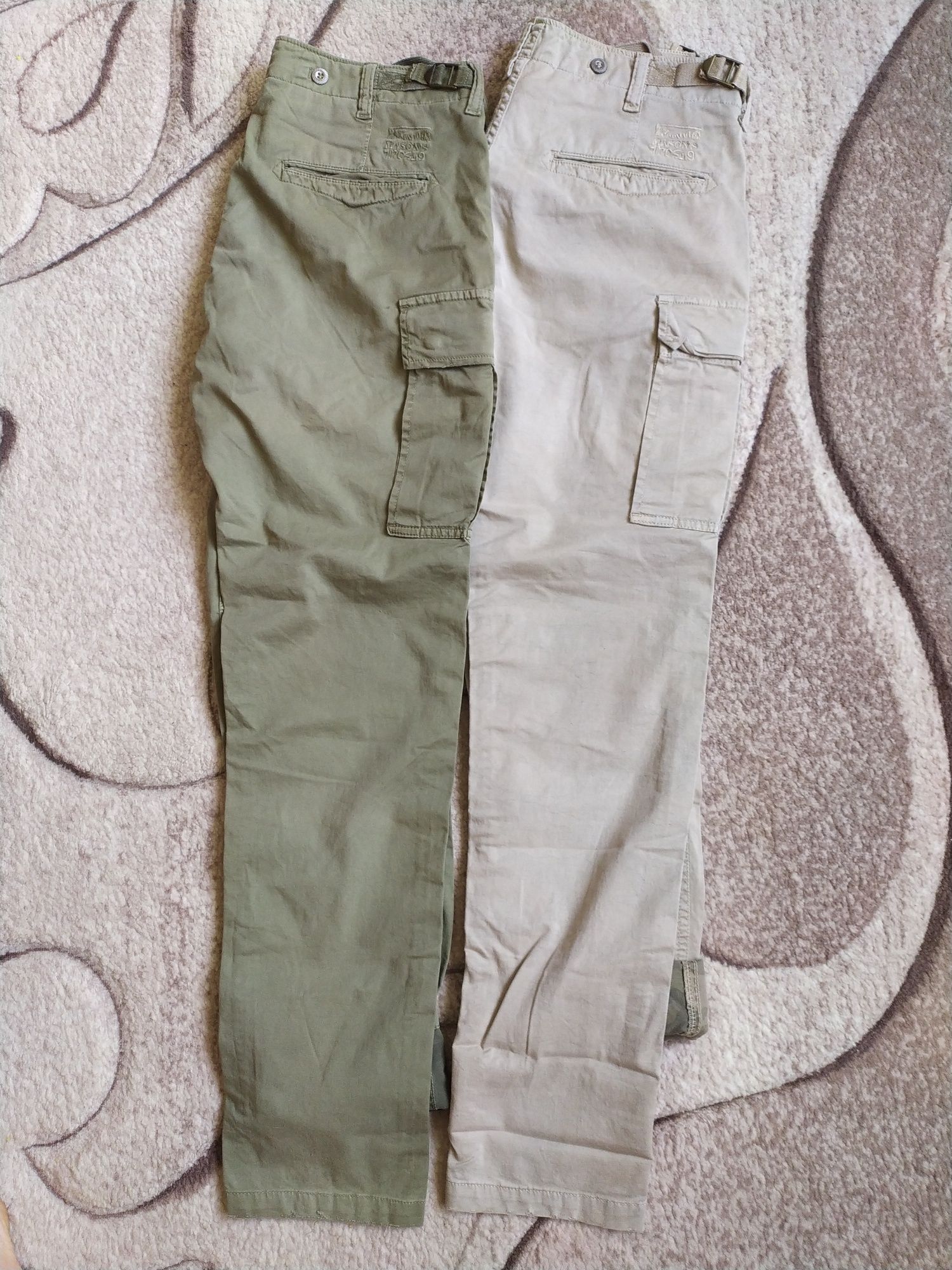 Женские класные брюки с карманами в военном стиле Manson*s