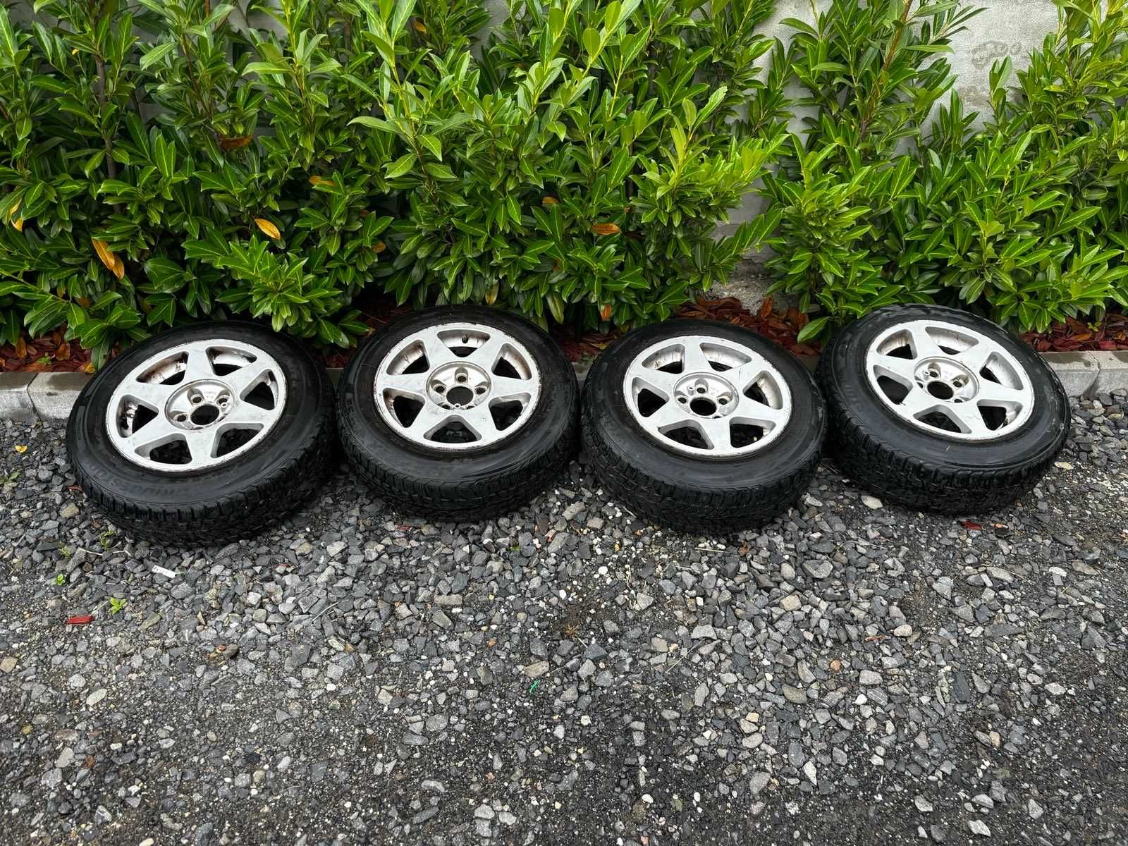 4x koła alufelgi 5x108 7J ET35 CB65,1 Bridgestone Blizzak 185/65R15