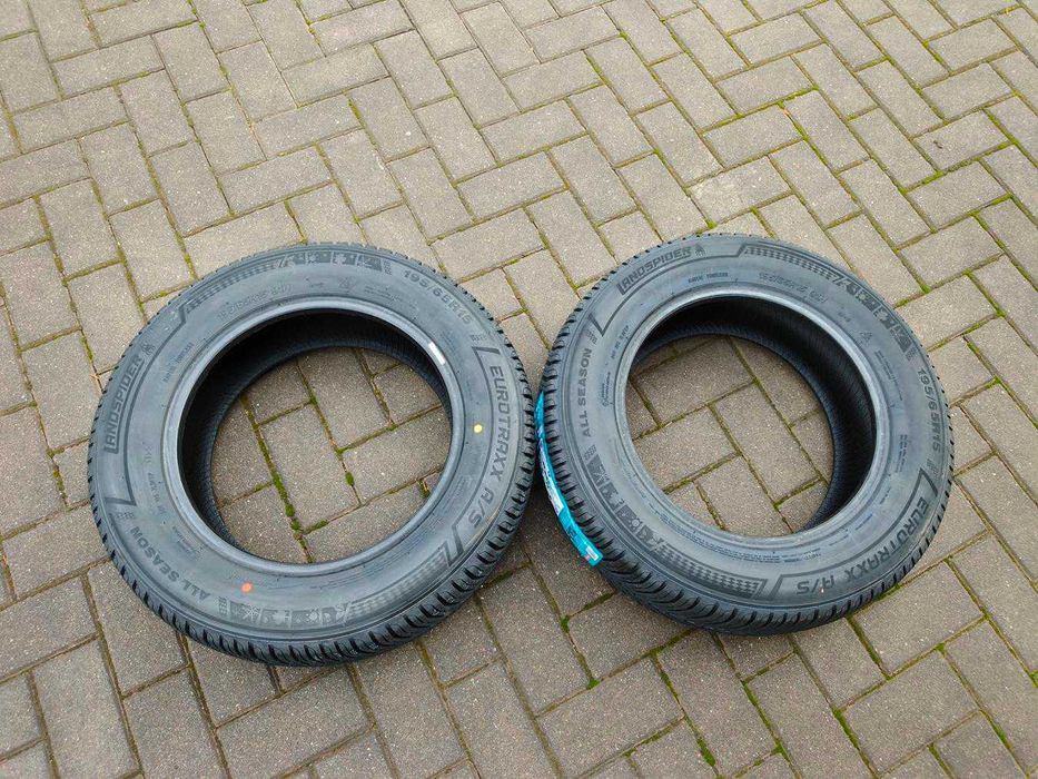 195/65 91H R15 EUROTRAXX NOWE Całoroczne 2025r 8mm Opony 2szt