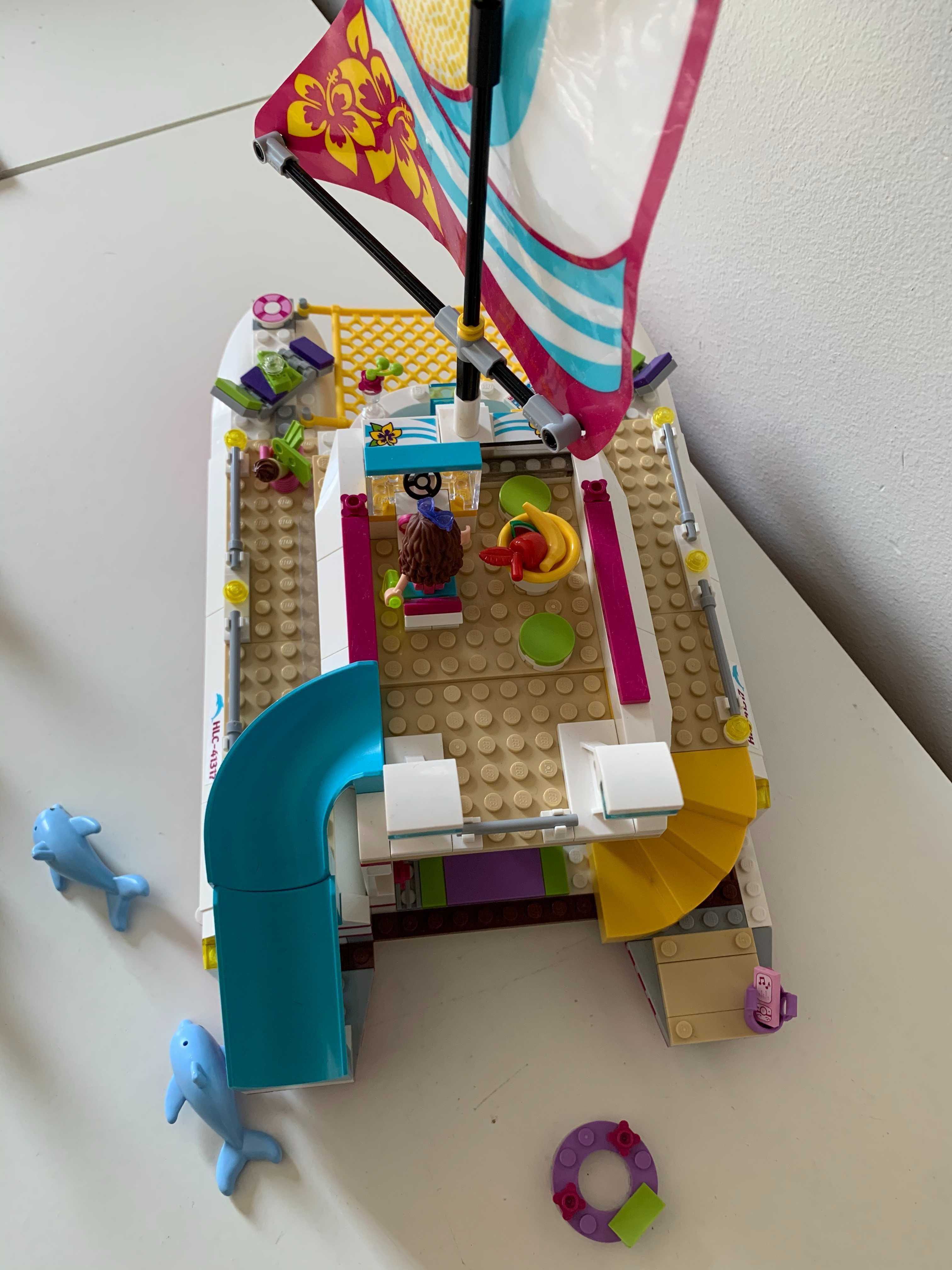LEGO Friends Słoneczny katamaran 41317 Kompletny