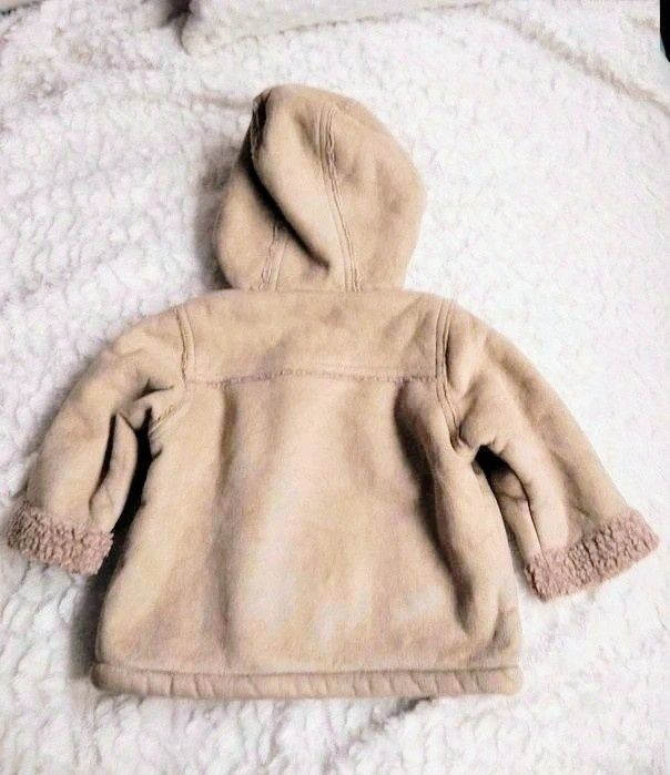 Kurtka eko kożuszek Bhs Bambini na 6 / 9 m-cy