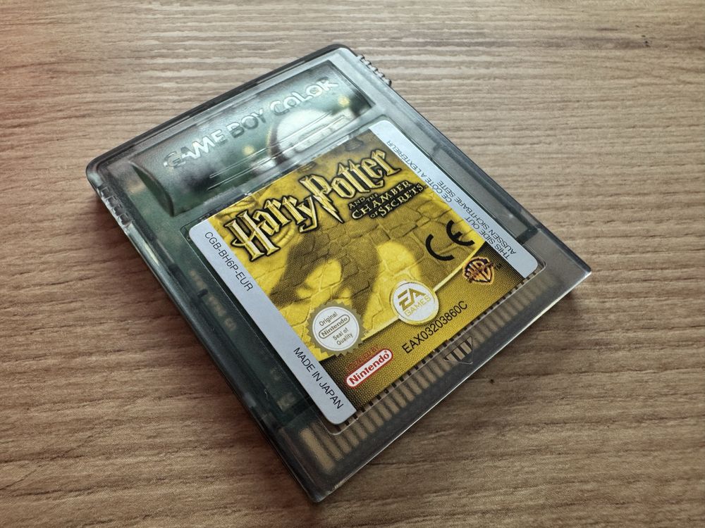 Harry Potter Chamber of Secrets EUR Game Boy Color Oryginalna gra BDB