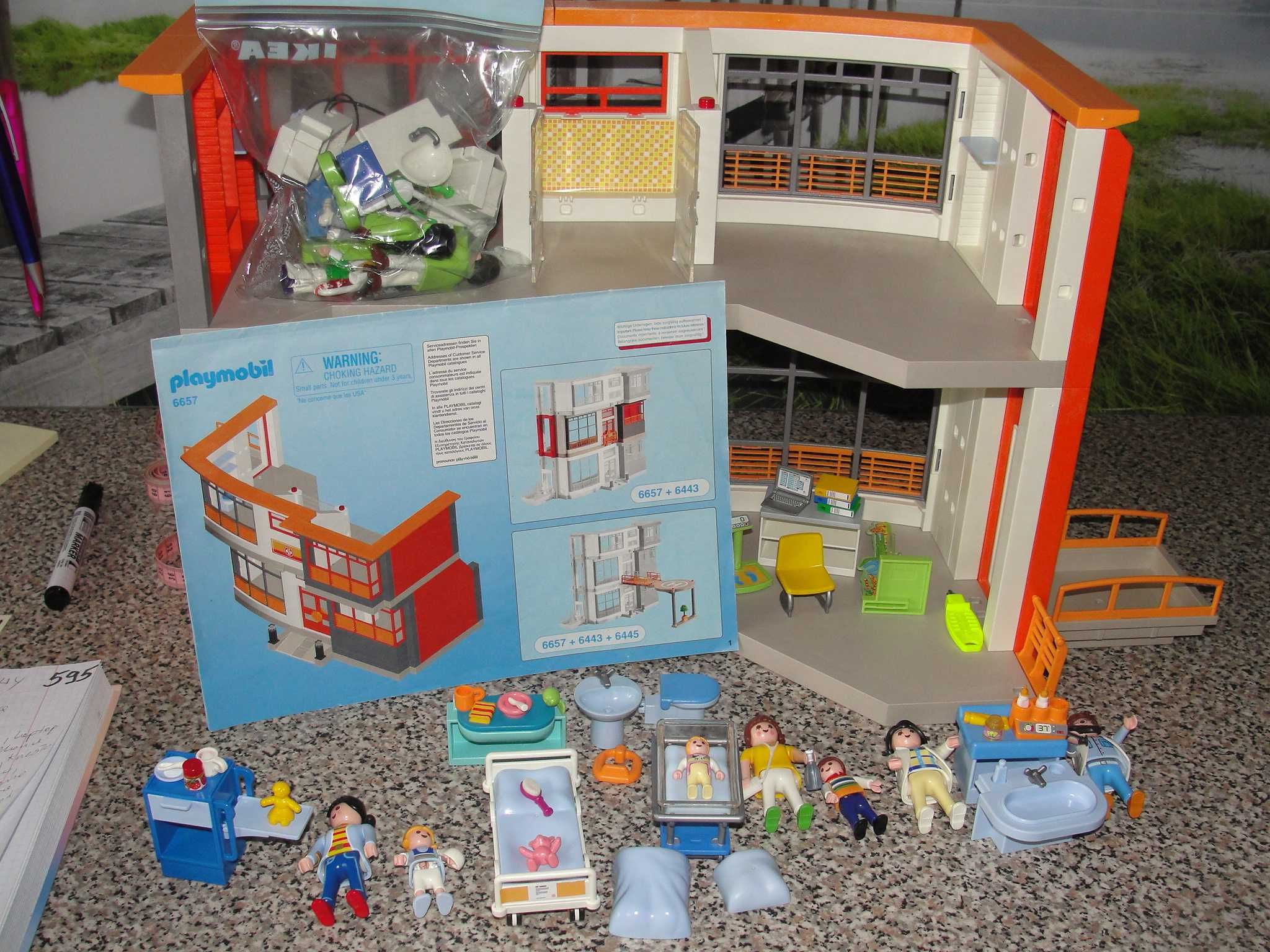 Playmobil Szpital instrukcja 6657