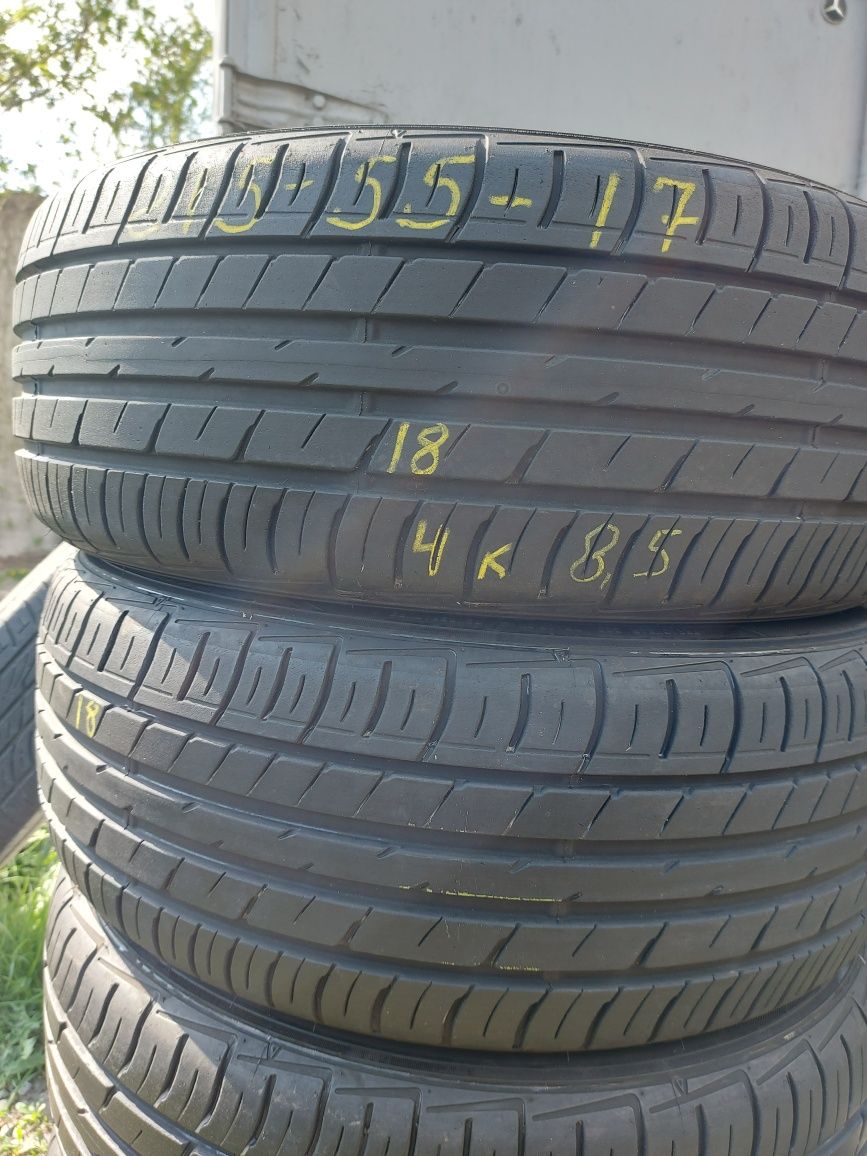 215/55 R17 Falken комплект 4шт 2018року