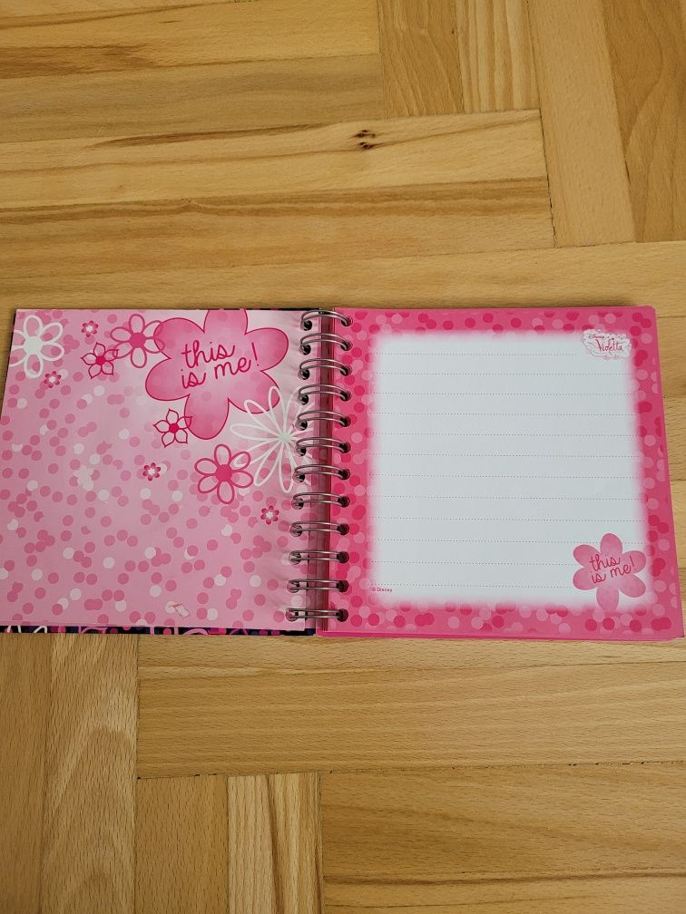 Violetta pamiętnik notes