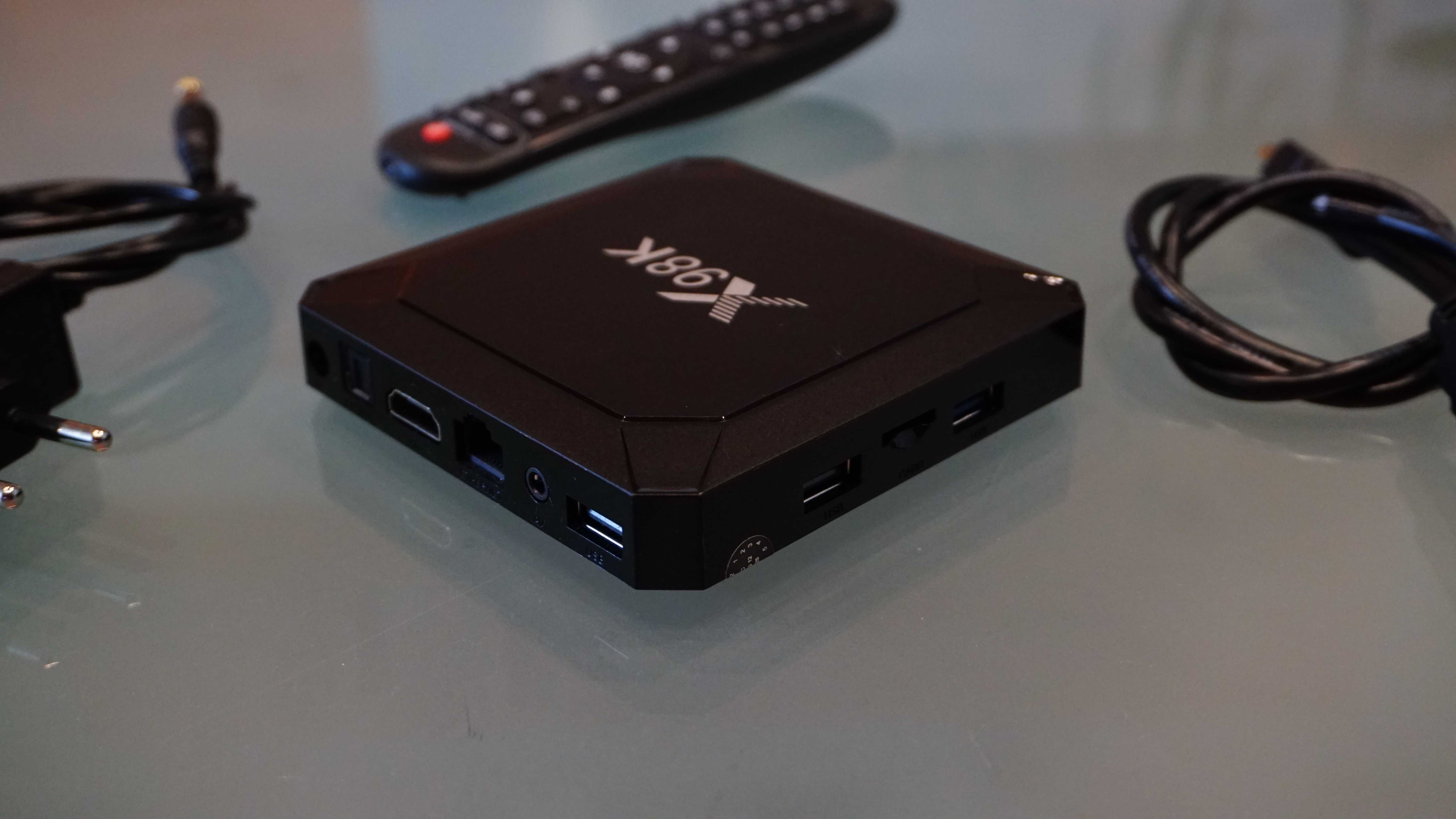 Смарт ТВ Приставка X98K 4гб RockChip WiFi6 Андроїд 13 smart tv box