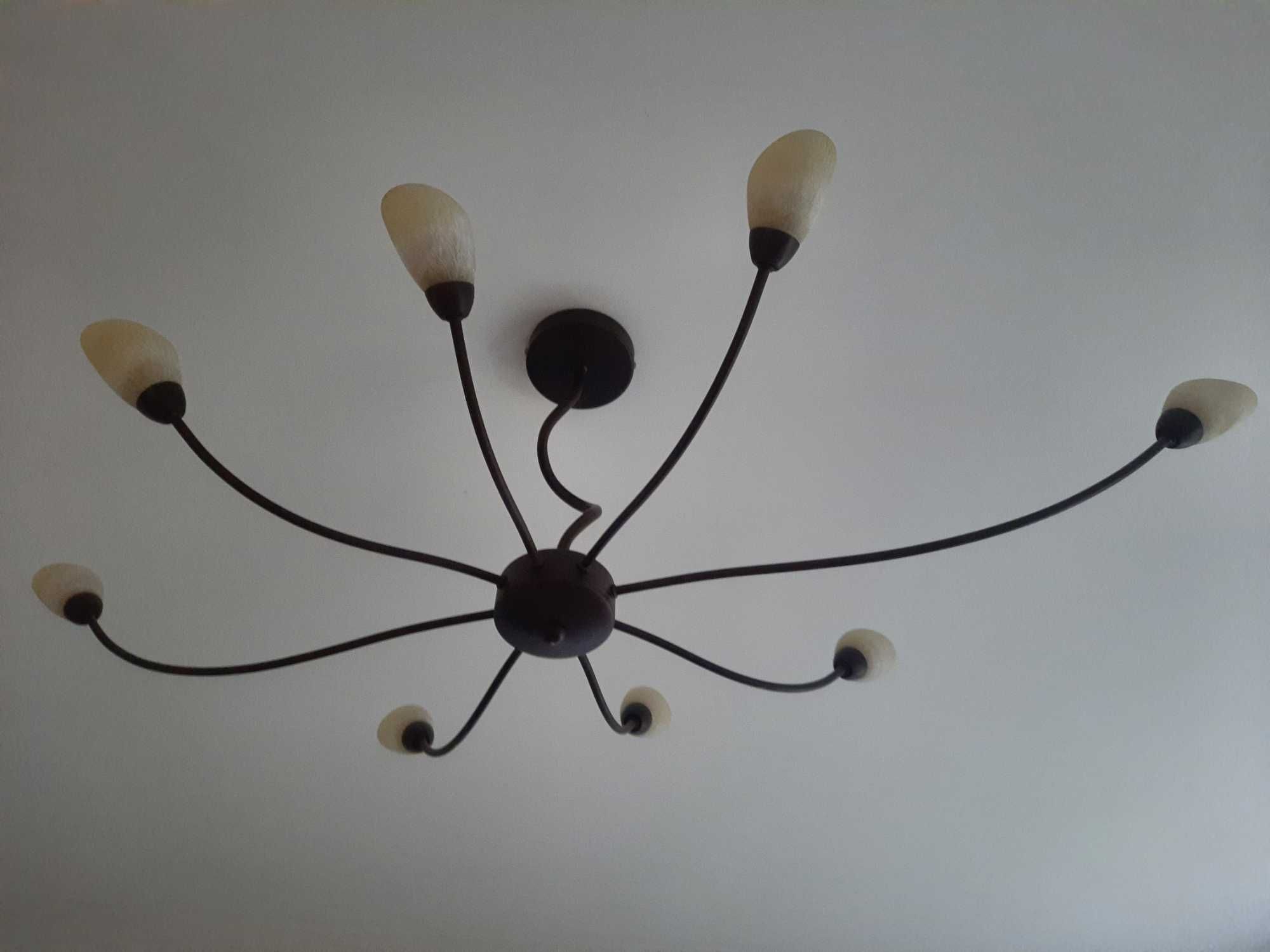 Lampa z kompletem żarówek LED, duża