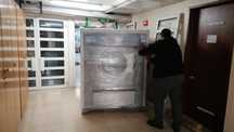 Mais uma instalação Tecnitramo lavar roupa industrial 45kg hospitalar