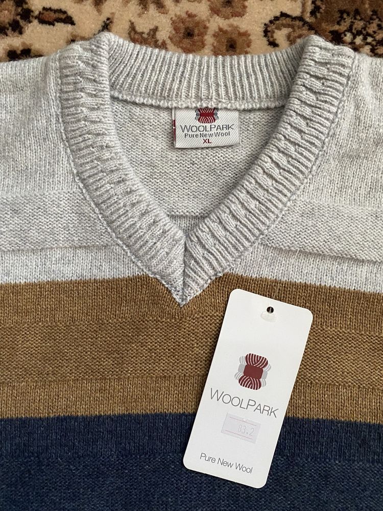 Sweter męski XL WOOLPARK