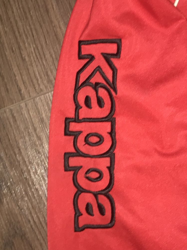 олімпійка Kappa з великими вишитими лого(sk8,y2k,casual)