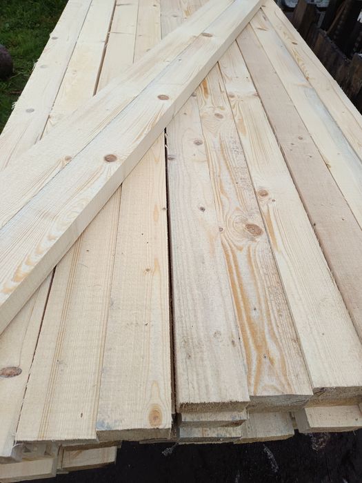 Deski kantówki Paliki ogrodowe na warzywa świerk modrzew