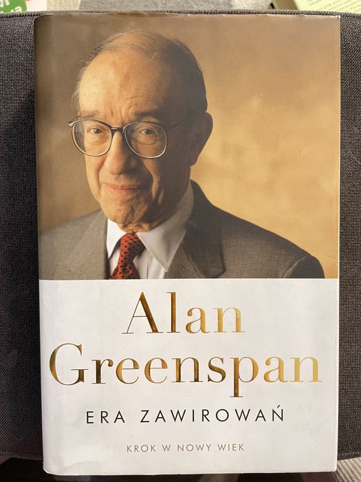 Książka Era Zawirowań, Alan Greenspan