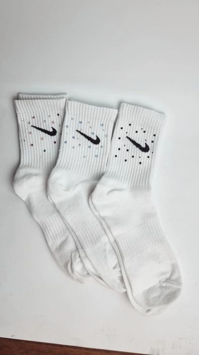 Skarpetki z cyrkoniami rozmiar 36-39 Cena za 1 parę