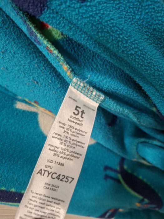 Флісовий комбінезон Carter's 5 р.