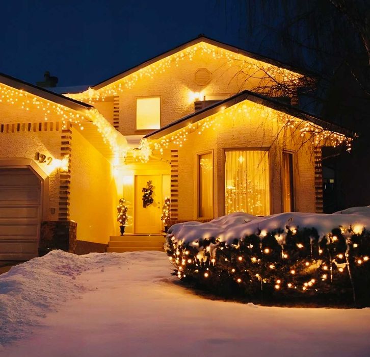 Sople 1000 led lampki efekt błysk flash gęste ! biały ciepły !!!