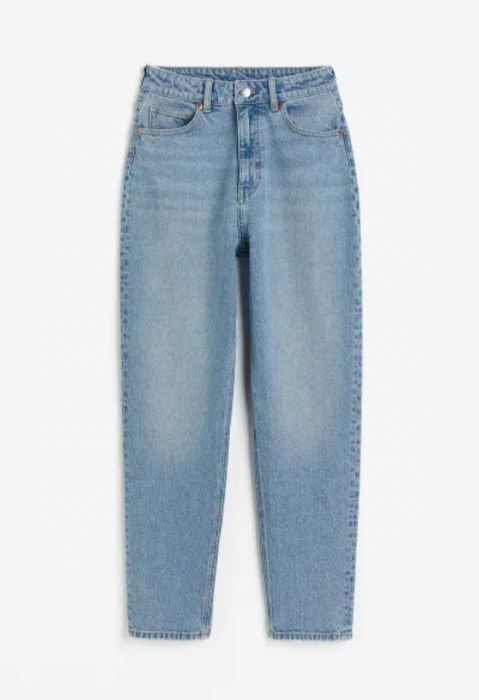 H&M 38-40r MOM jeansy z bardzo wysokim stanem