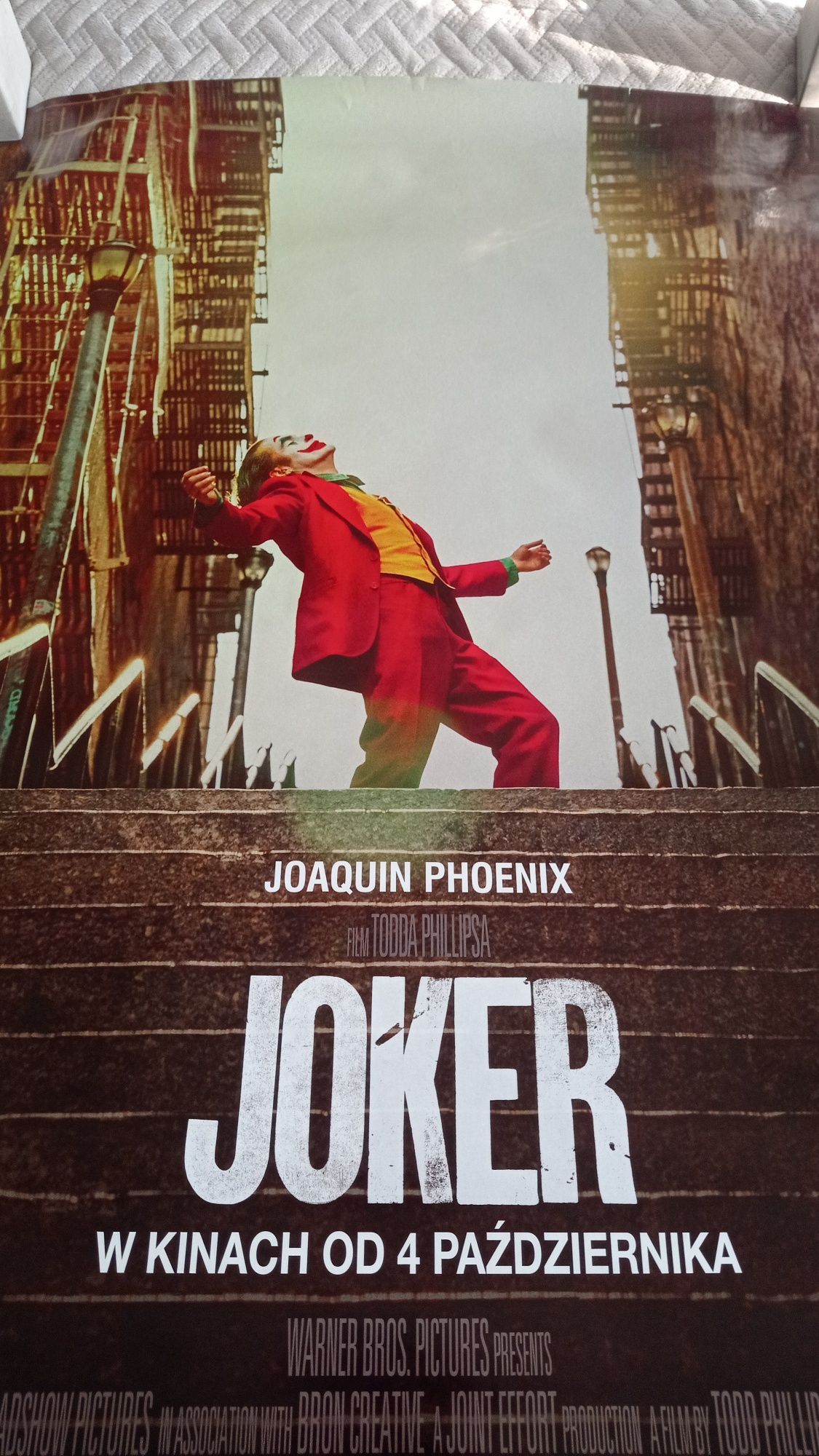 Plakat z filmu Joker oryginalny
