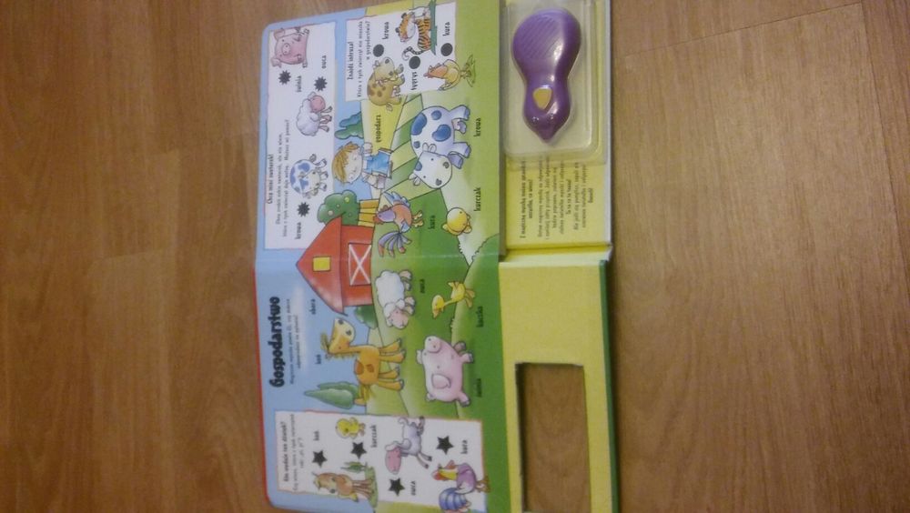 Książka - Uczę się o zwierzętach z magiczną myszką