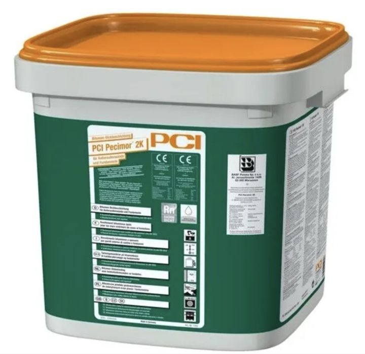PCI Pecimor 2k bitumiczna izolacja grubowarstwowa dwuskładnikowa 30l