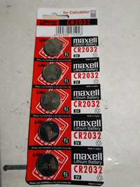 Батарейки Maxell Lithium battery CR-2032.Новые.