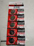 Батарейки Maxell Lithium battery CR-2032.Новые.