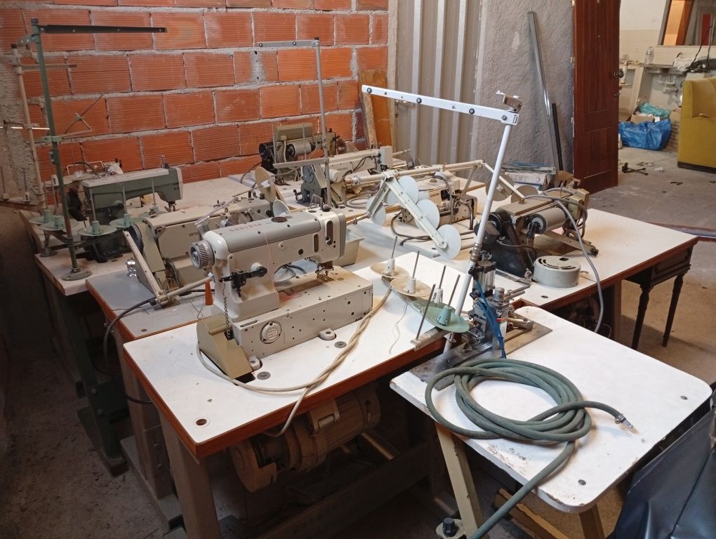 Máquinas de costura industrial