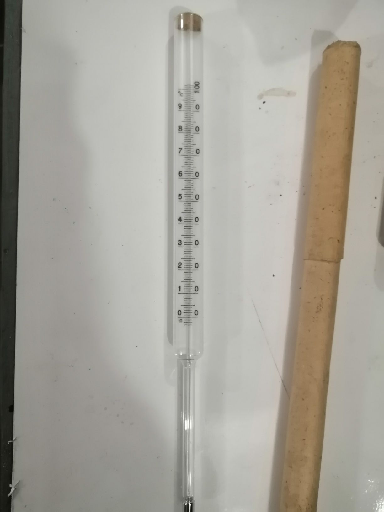 Термометр водяной лабораторный (новые) 100 градусов