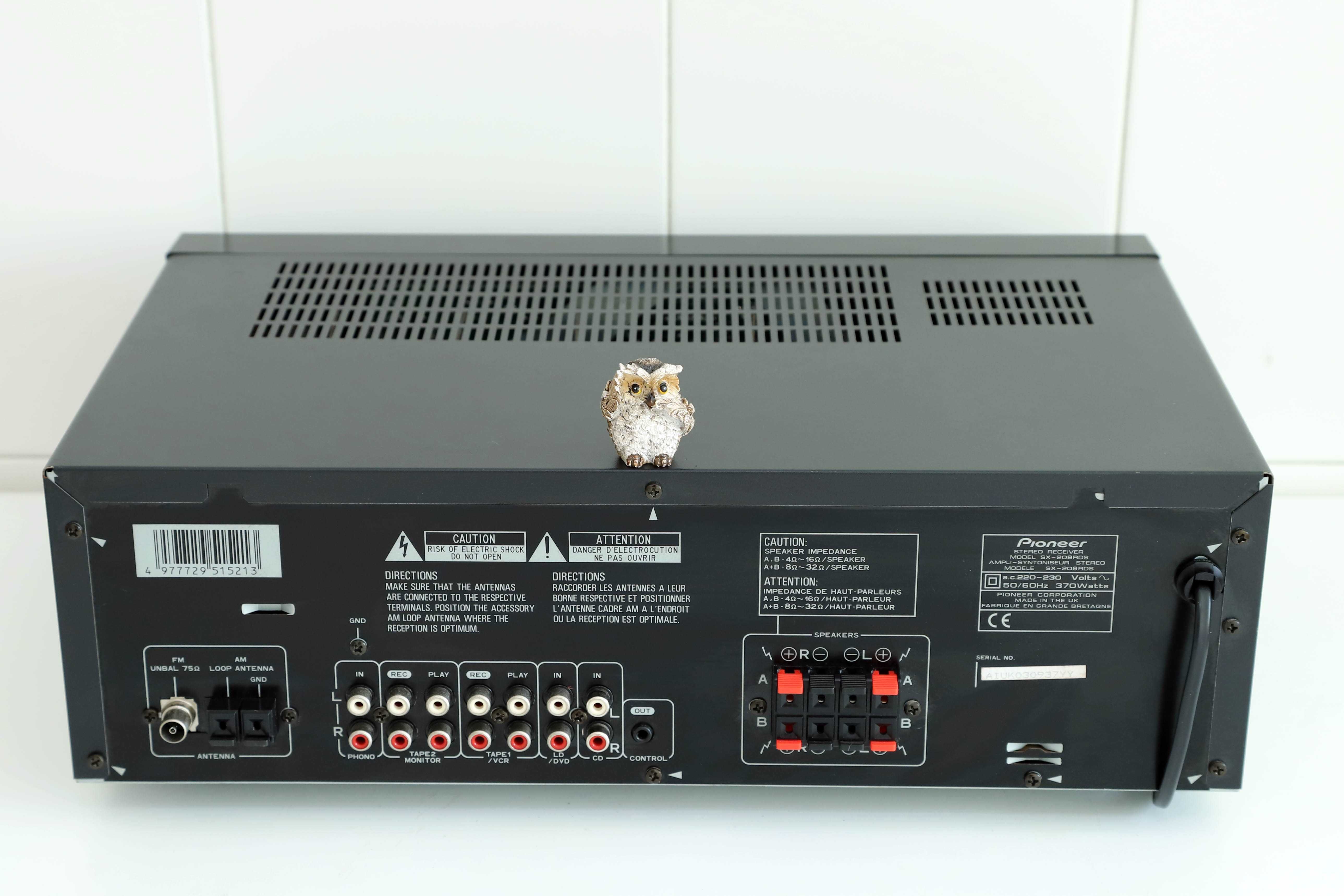 Pioneer SX-209RDS Receiver amplificador/tuner