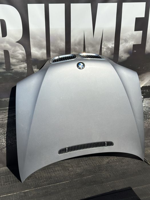 BMW E46 Капот А08 Silber Grau Metallic Сірий Асфальт е46 Рестайлінг