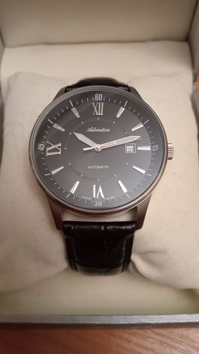 Швейцарський годинник Adriatica Automatic механіка автопідзавод