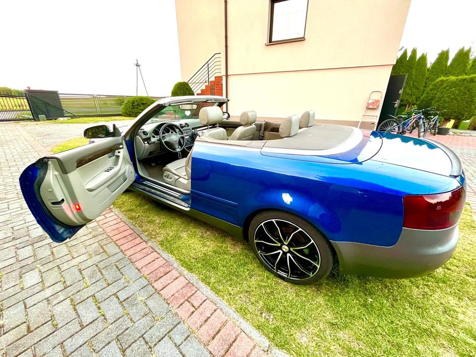 Audi A4 Cabrio 2002r Gaz