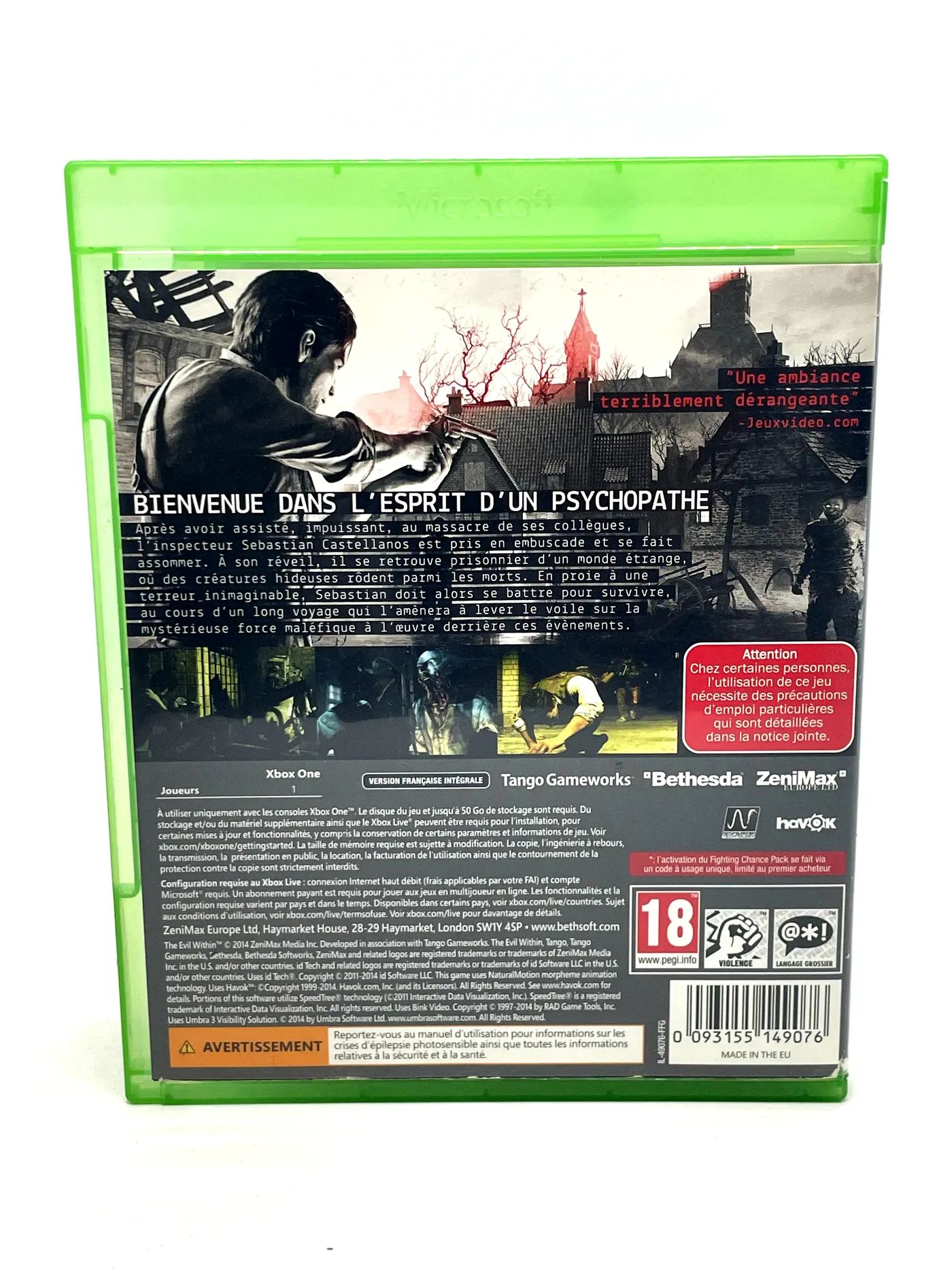 The Evil Within Xbox One Po Angielsku